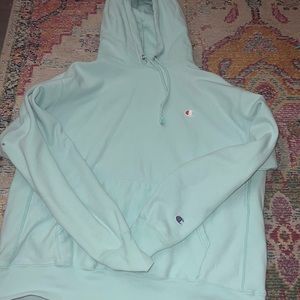 Women’s champion teal hoodie